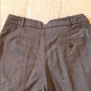 Grey slacks with cute vback